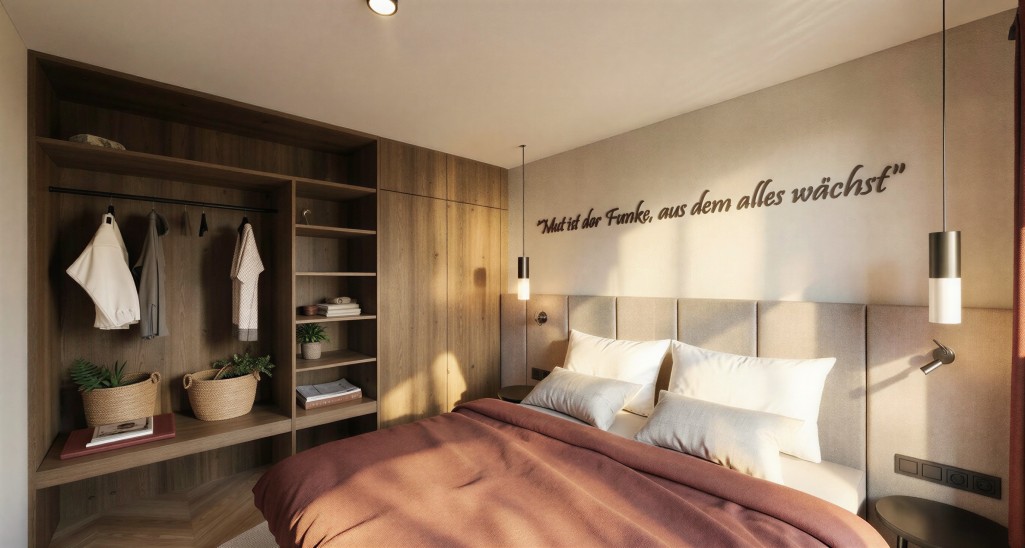 Schlafzimmer im Appartement Hilde Haus im Ennstal &copy; Kotrasch